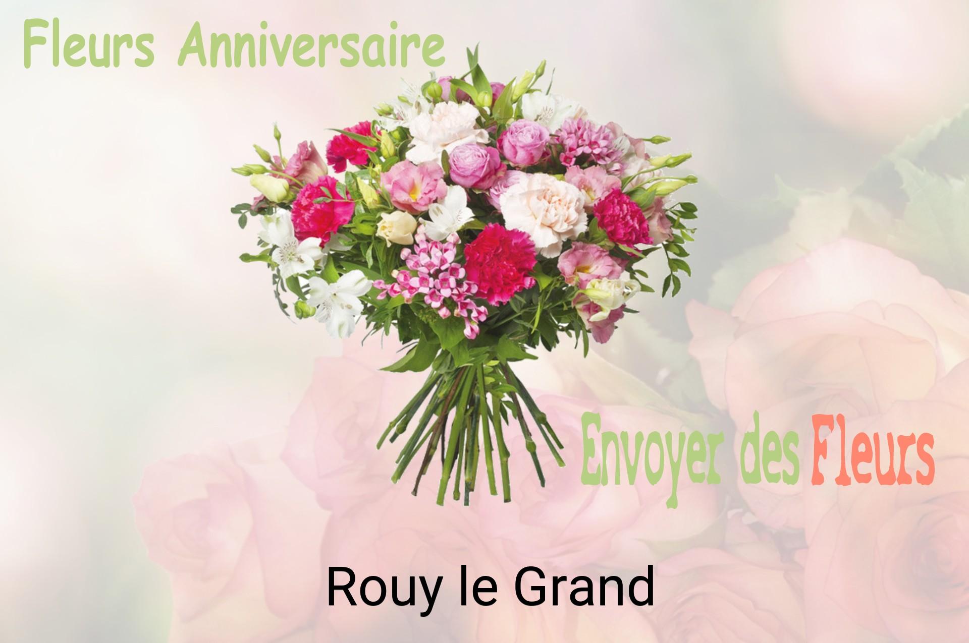 Bouquet de fleurs d’anniversaire livré à Rouy-le-Grand
