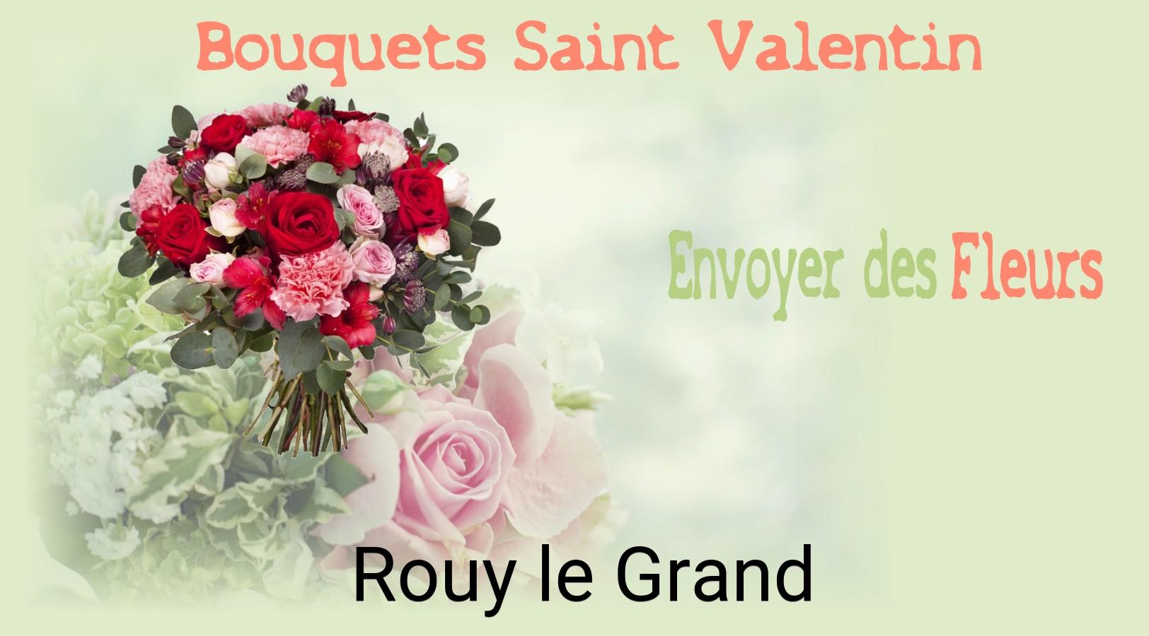 Roses de Saint-Valentin livrées à Rouy-le-Grand
